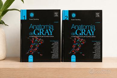 Anatomia del Gray 40°edizione, 2 volumi perfetti 