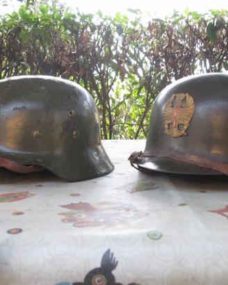 Elmetti spagnoli M35 e Z42 guerra civile