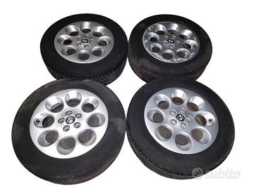 Cerchi In Lega Da 15" Per Alfa Romeo 147 - 156