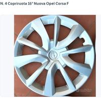 N. 4 copriruota 16" Nuova Opel Corsa