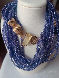 collona cristalli color pervinca