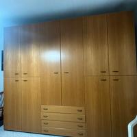 Armadio in legno rovere