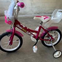 Bici bambina dinobikes nuova