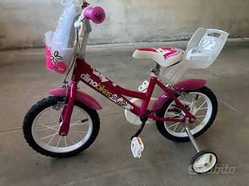Bici bambina dinobikes nuova