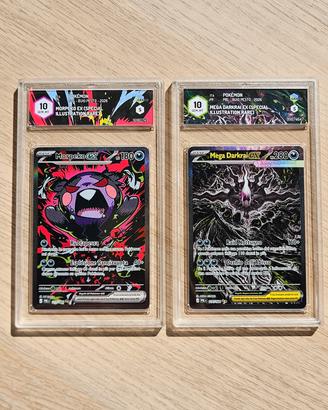 Darkrai EX 116/084 e Morpeko EX 117/084 GRAAD 10
