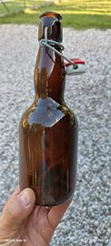 50 bottiglie 0.5 litri con tappo a leva