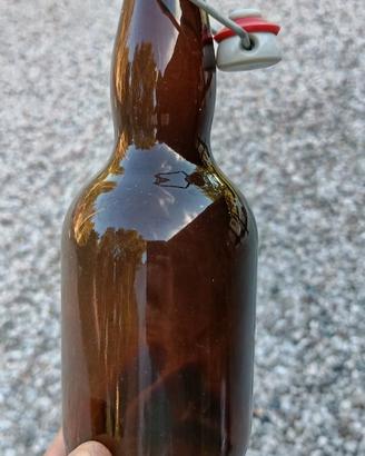 50 bottiglie 0.5 litri con tappo a leva