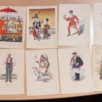 Cartoline vintage - illustrazioni