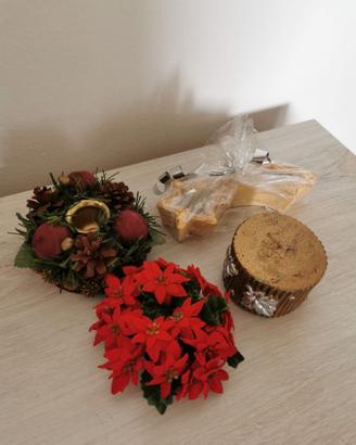 Mix candele e accessori per candele Natale