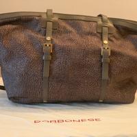 Borsa borbonese color grigio