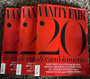  Vanity Fair Anniversario 20 anni 