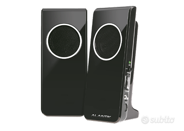 Casse Atlantik Speakers USB 2.0 nere 2Watt X2