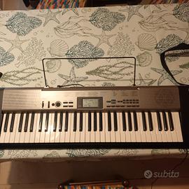 tastiera Casio con custodia e supporto 