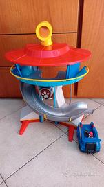 Paw Patrol Torre di Controllo con Veicolo