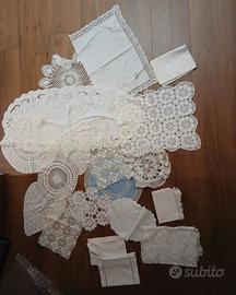 Centrini Vintage in Pizzo e Uncinetto