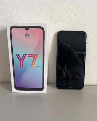 Huawei Y7 Prime 2019 3/32GB LTE nero No Sim Buono