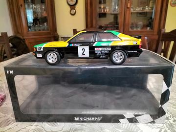 Modello di AUDI QUATTRO di MINICHAMPS 1:18