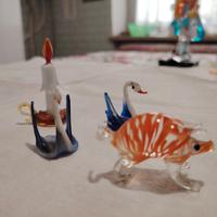 4 pezzi vetro murano