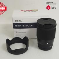 Sigma 16 F1.4 DC DN C (Fujifilm)