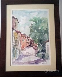 Acquerello di Dino Aliberti