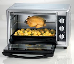 Forno elettrico con gira pollo