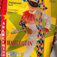 Costume Arlecchino 4/5 anni (116 cm)