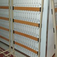 reti a molle e doghe + materasso