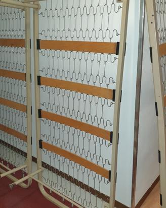 reti a molle e doghe + materasso