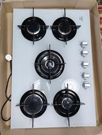 piano cottura a gas 5 fuochi indesit