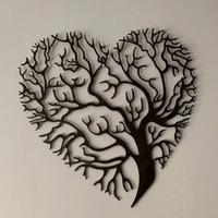SCULTURA ''ALBERO DELLA VITA'' 63 CM FERRO BATTUTO