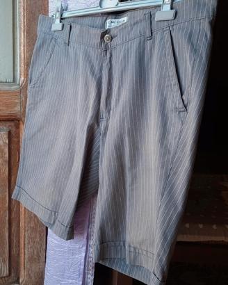 Pantaloncino grigio a righe TG. 54