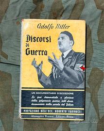 Libro “Discorsi di Guerra” Adolfo H.  1941
