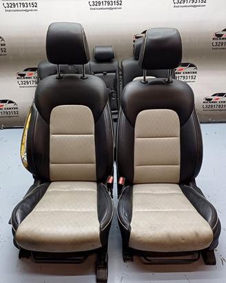 Set sedile in pelle nera kia sportage serie iv 201