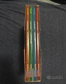 Cofanetto 4 libri  collana cronisti dello sport