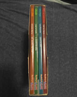Cofanetto 4 libri  collana cronisti dello sport