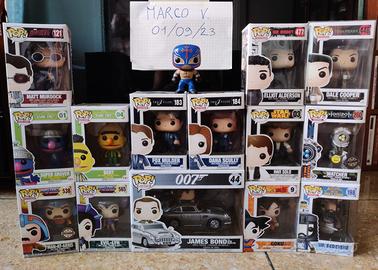Funko pop - Marvel, serie tv, star wars, 007