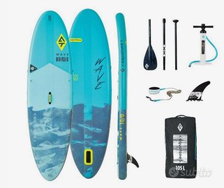 SUP gonfiabile Aquatone Wave 10.0 completo