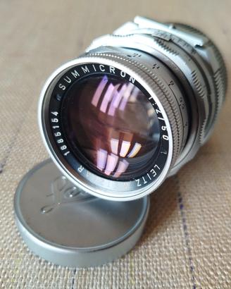 Leica summicron 50mm f.2 - dual scale