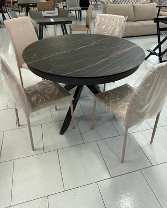 Tavolo fine serie ceramica allungabile