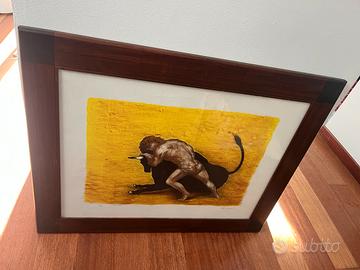 Aligi Sassu – stilografia numerata 30/99 firmata