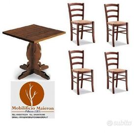 Set cod309 Sedie e Tavoli Pub Pizzerie Ristorante