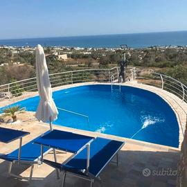 Villa vista mare con piscina privata 