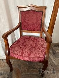 Poltrona antica comoda e di pregio