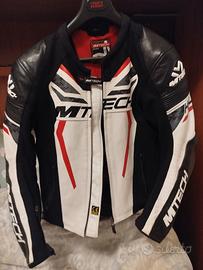 giubbotto moto pelle estivo 