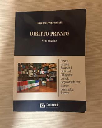 Diritto Privato - Franceschelli 9788828842125