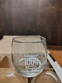 Bicchieri succo di frutta yoga, 18 pezzi