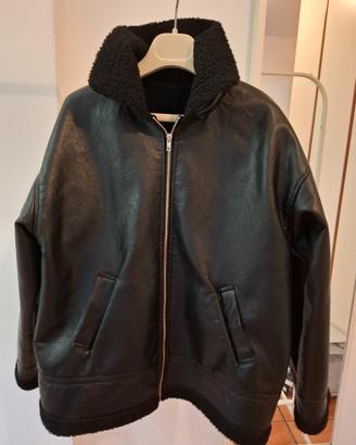 giacca donna in ecopelle 