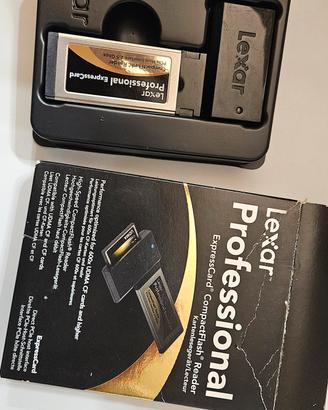 lettore lexar per compact flash pci express