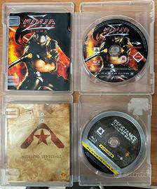 Lott 2  giochi Ps3 Ninja Gaiden Sigma e Resistance