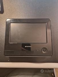 Tv con lettore DVD portatile da auto